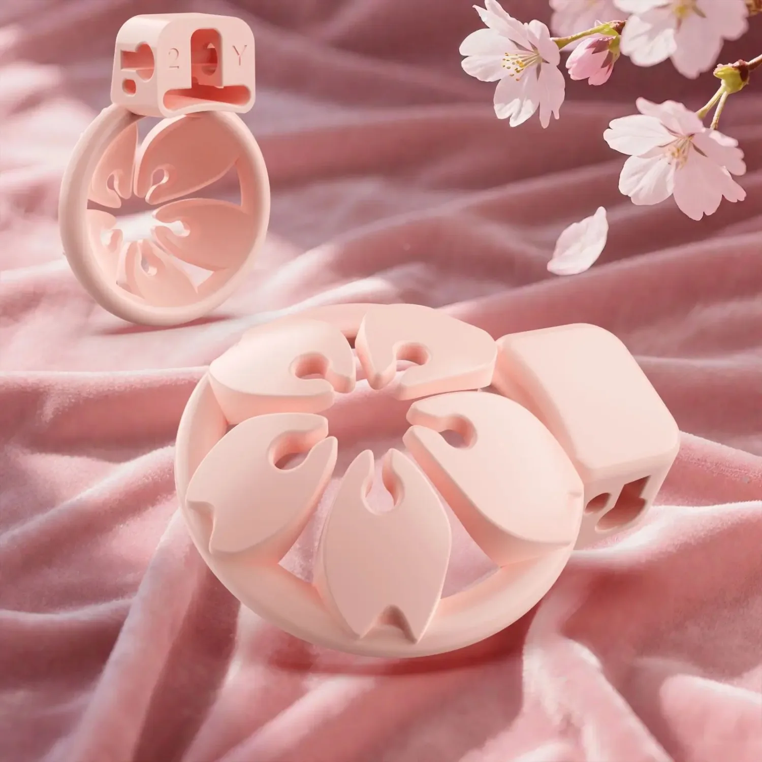 Sissy Chastity Cage with 5 Size Rings Penis Restraint Chastity Lock Sex Toys for Man Gay Abstinence Lock Ring Bondage Cock Cage