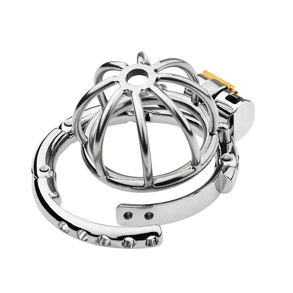 2025 Adjustable Clasp Chastity Cage Sex Toys for Men Metal Penis Ring Sleeve Bdsm Penis Bondage Erotic Urethral Lock Cock Cage 2025 Adjustable Clasp Chastity Cage Sex Toys for Men Metal Penis Ring Sleeve Bdsm Penis Bondage Erotic Urethral Lock Cock Cage