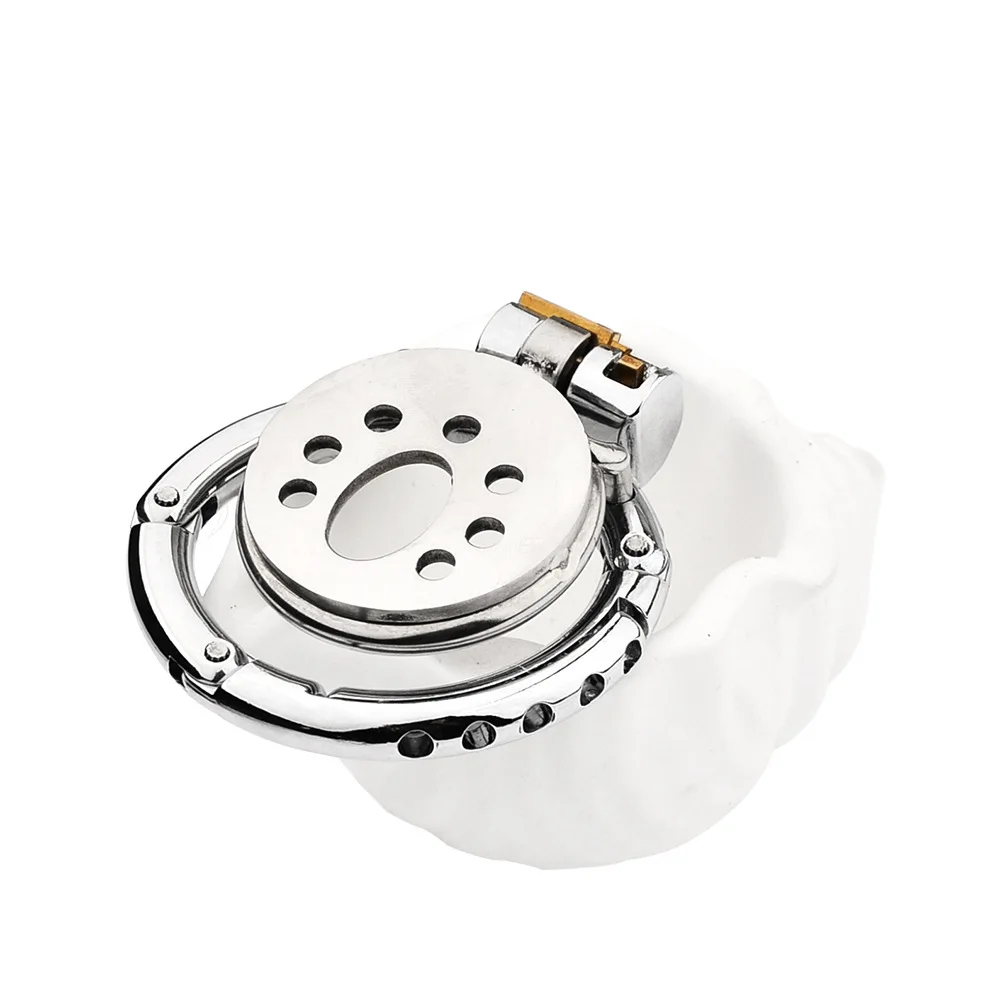 2025 Adjustable Clasp Chastity Cage Sex Toys for Men Metal Penis Ring Sleeve Bdsm Penis Bondage Erotic Urethral Lock Cock Cage 2025 Adjustable Clasp Chastity Cage Sex Toys for Men Metal Penis Ring Sleeve Bdsm Penis Bondage Erotic Urethral Lock Cock Cage