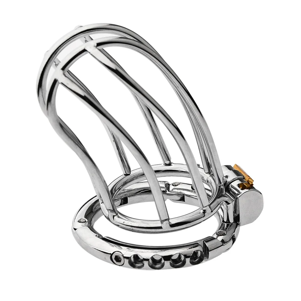 2025 Adjustable Clasp Chastity Cage Sex Toys for Men Metal Penis Ring Sleeve Bdsm Penis Bondage Erotic Urethral Lock Cock Cage 2025 Adjustable Clasp Chastity Cage Sex Toys for Men Metal Penis Ring Sleeve Bdsm Penis Bondage Erotic Urethral Lock Cock Cage