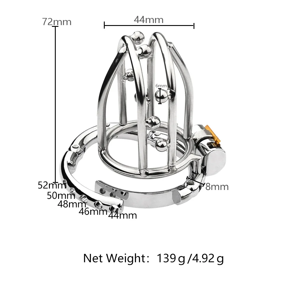 2025 Adjustable Clasp Chastity Cage Sex Toys for Men Metal Penis Ring Sleeve Bdsm Penis Bondage Erotic Urethral Lock Cock Cage 2025 Adjustable Clasp Chastity Cage Sex Toys for Men Metal Penis Ring Sleeve Bdsm Penis Bondage Erotic Urethral Lock Cock Cage