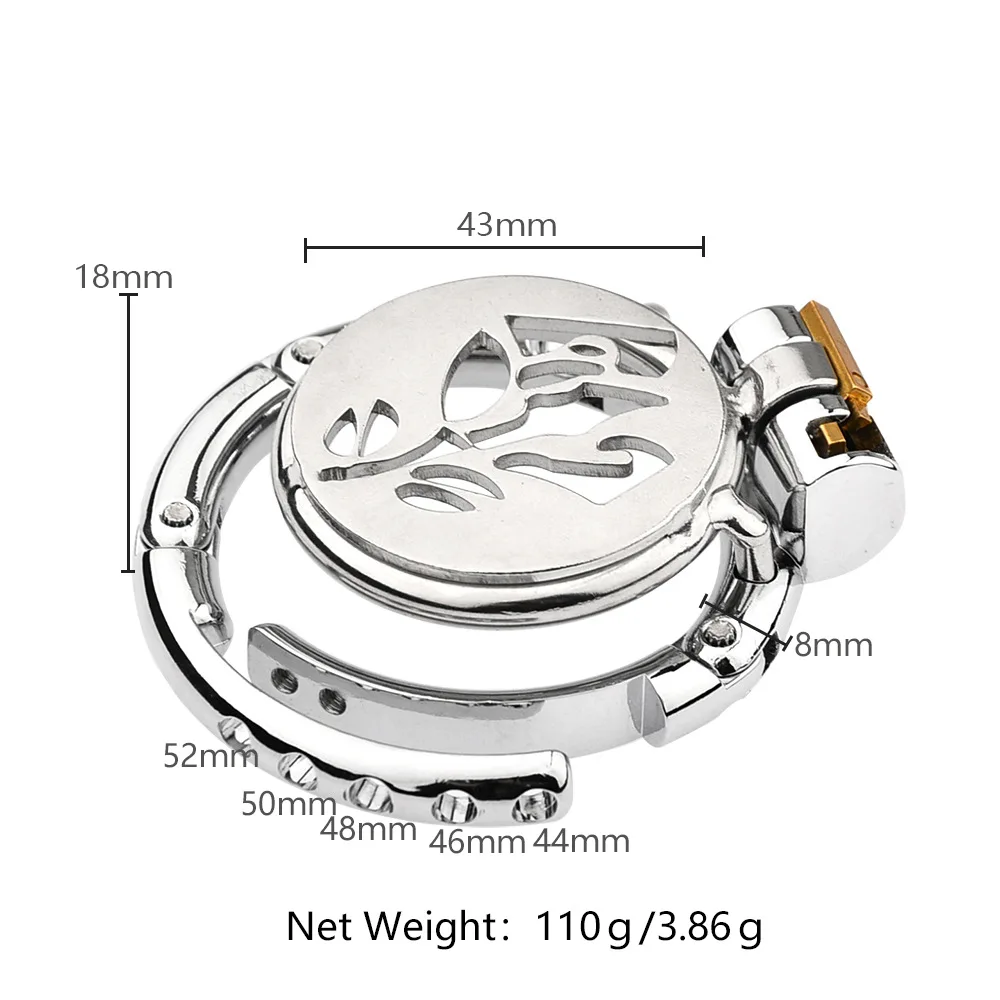 2025 Adjustable Clasp Chastity Cage Sex Toys for Men Metal Penis Ring Sleeve Bdsm Penis Bondage Erotic Urethral Lock Cock Cage 2025 Adjustable Clasp Chastity Cage Sex Toys for Men Metal Penis Ring Sleeve Bdsm Penis Bondage Erotic Urethral Lock Cock Cage