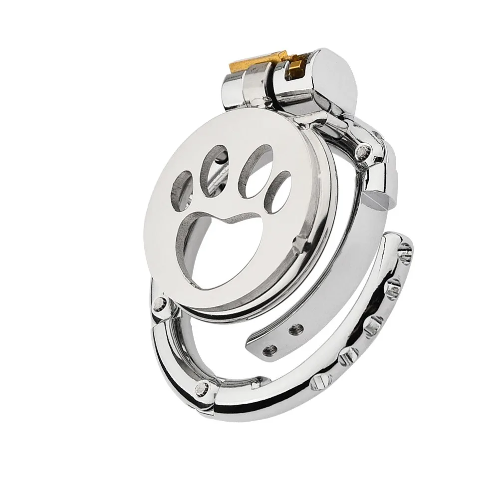 Gaiola de Castidade Anel Ajustável Lock Clasp Chastity Cage - Imagem 2
