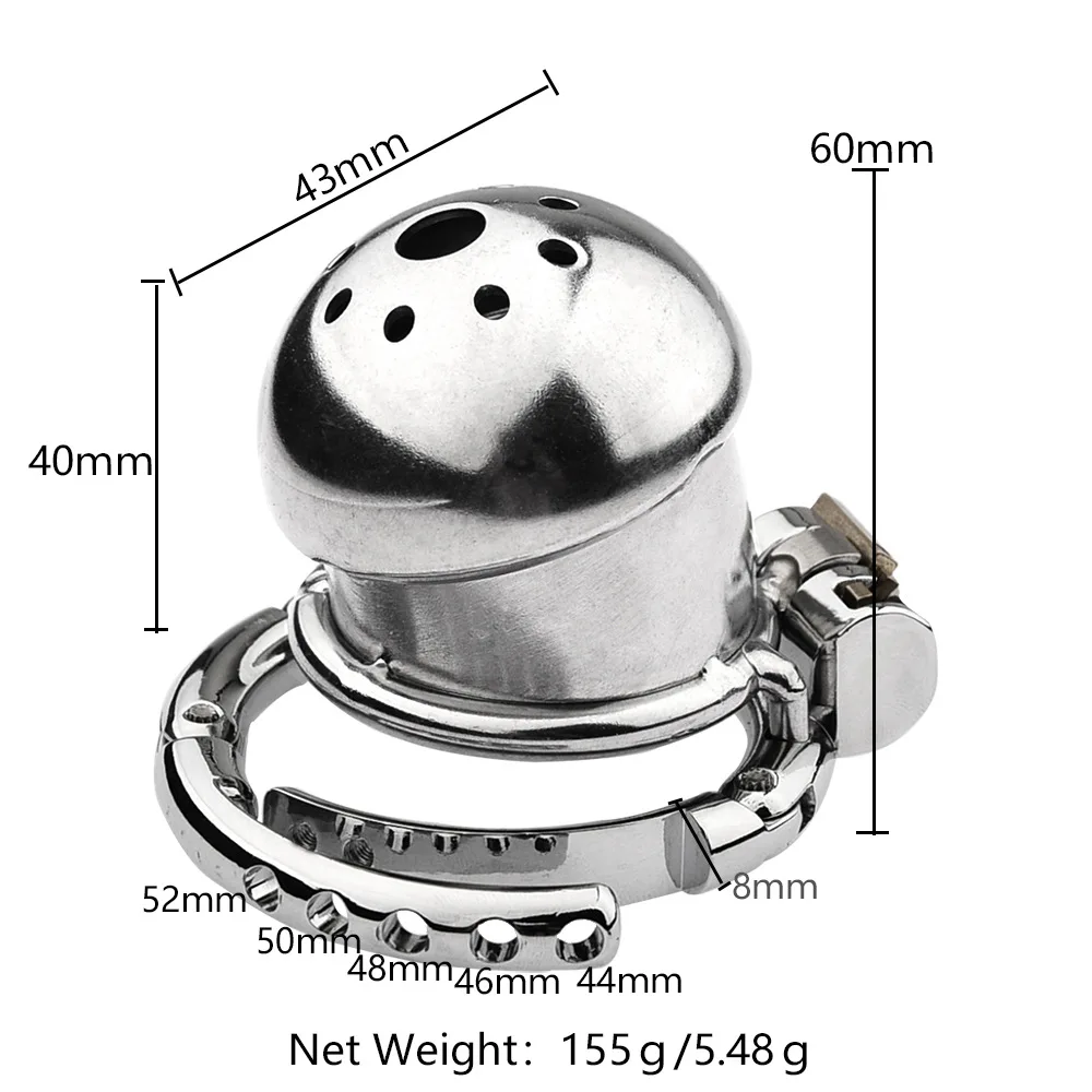 2025 Adjustable Clasp Chastity Cage Sex Toys for Men Metal Penis Ring Sleeve Bdsm Penis Bondage Erotic Urethral Lock Cock Cage 2025 Adjustable Clasp Chastity Cage Sex Toys for Men Metal Penis Ring Sleeve Bdsm Penis Bondage Erotic Urethral Lock Cock Cage