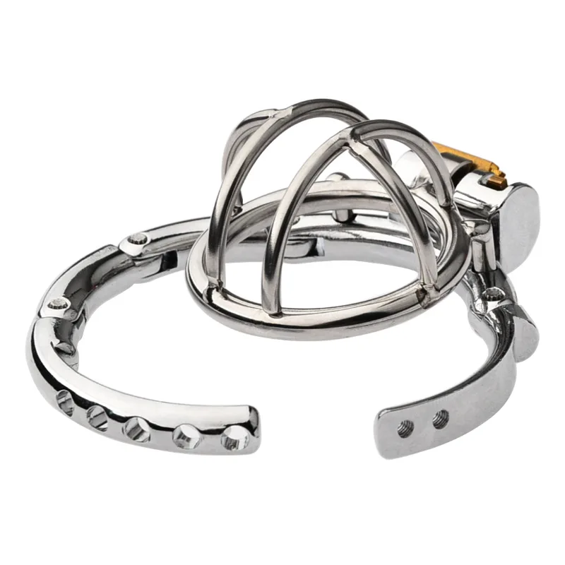 2025 Adjustable Clasp Chastity Cage Sex Toys for Men Metal Penis Ring Sleeve Bdsm Penis Bondage Erotic Urethral Lock Cock Cage 2025 Adjustable Clasp Chastity Cage Sex Toys for Men Metal Penis Ring Sleeve Bdsm Penis Bondage Erotic Urethral Lock Cock Cage