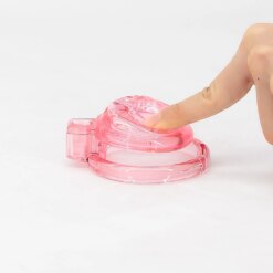 Cinto de Castidade Macia 6 Anéis Soft Chastity Cage