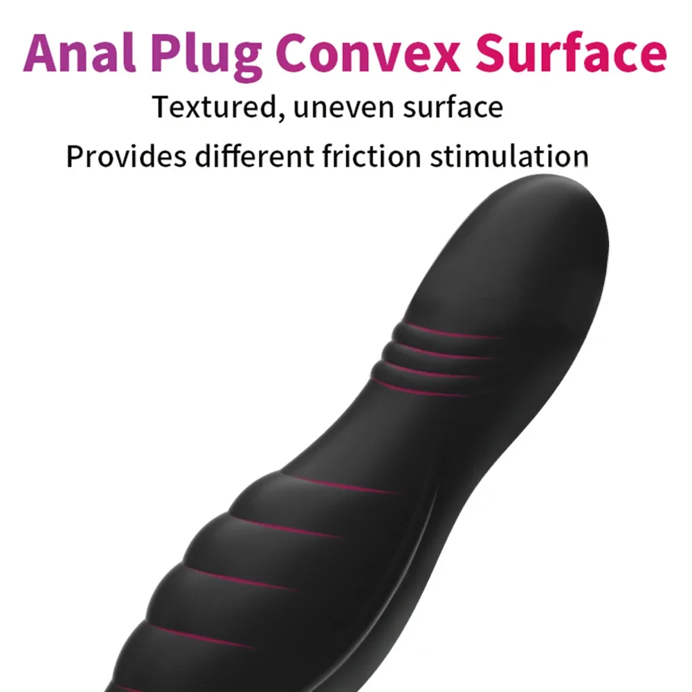 Superfície ondulada e texturizada do plug inflável