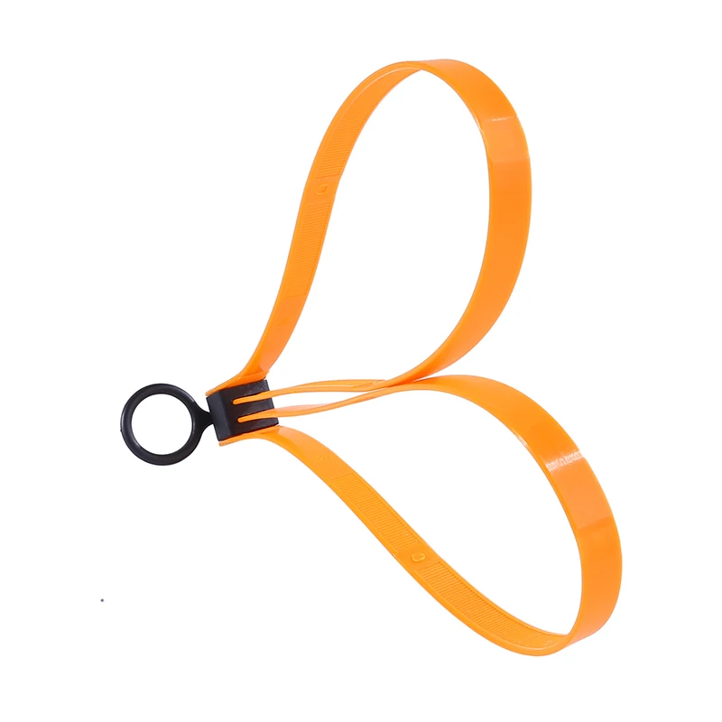 1PC Nylon Cable Ties CS Outdoor Plastic Police Handcuffs Double Flex Cuffs Disposable Professional Zip Tie Orange Yellow Black