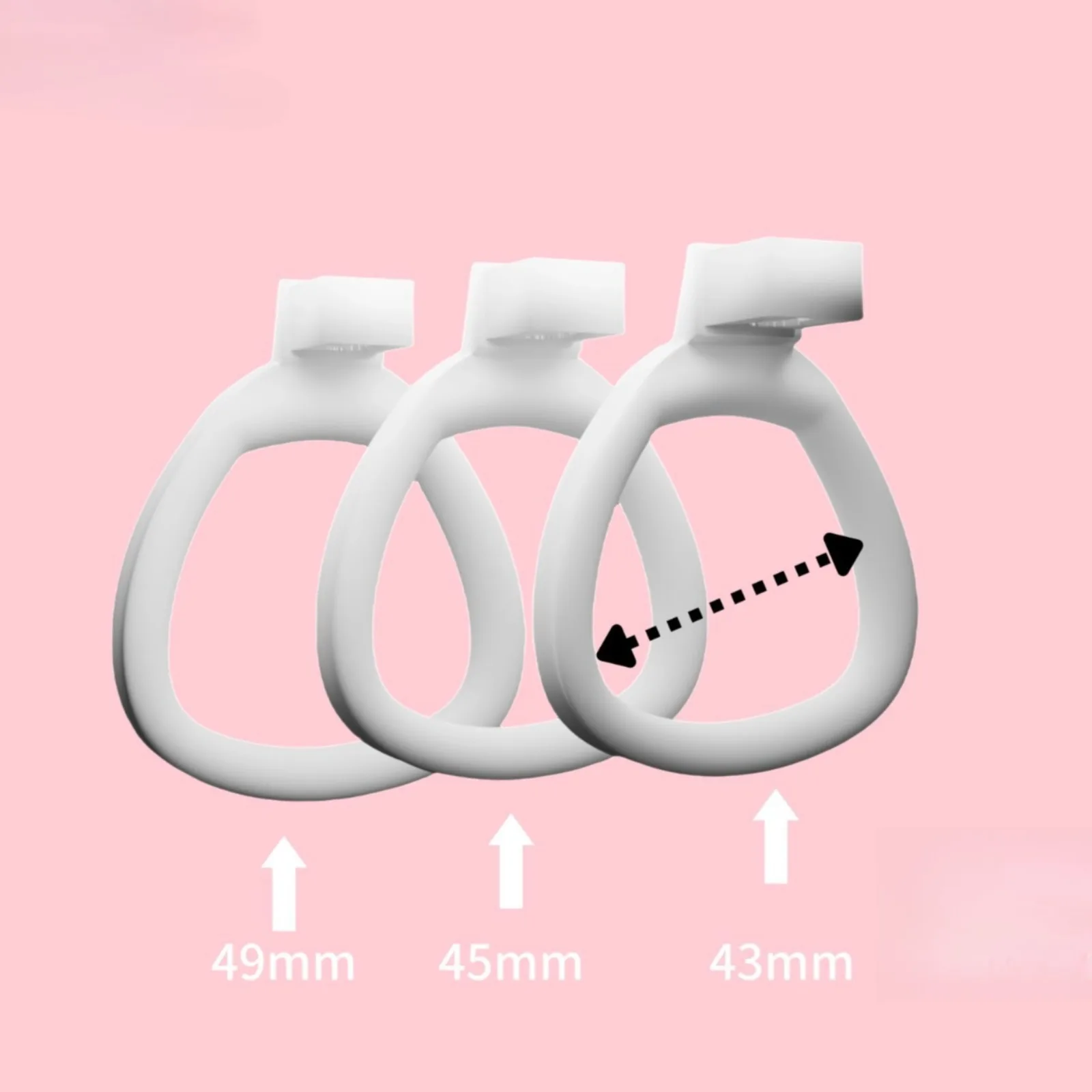 Clawed Male Chastity Lock BDSM Sex Toys for Men Cock Cage Sissy Erotic Chastity‬ Urethral Lock Bondage Device CB Lock 3D Printed