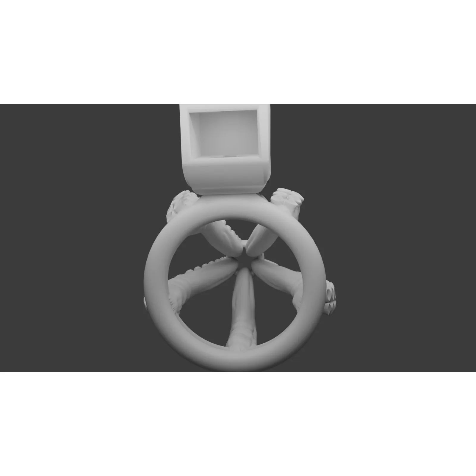 Clawed Male Chastity Lock BDSM Sex Toys for Men Cock Cage Sissy Erotic Chastity‬ Urethral Lock Bondage Device CB Lock 3D Printed