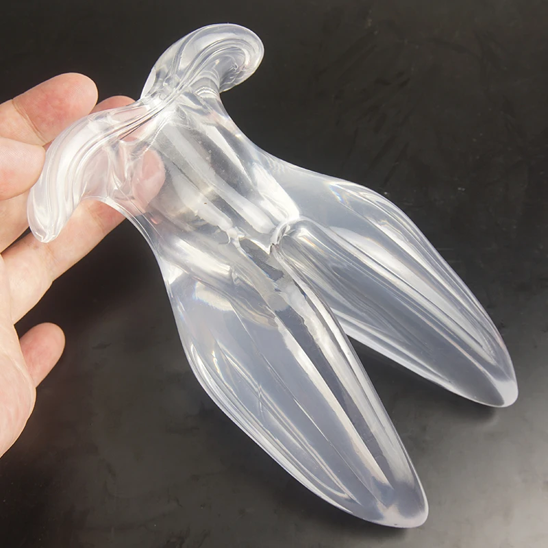 Peephole Anal Sex Toys,Hollow Speculum Peeking Anus Ass Butt Plug Expander Spreader, Tunnel Anus Dilation Analplug Buttplug