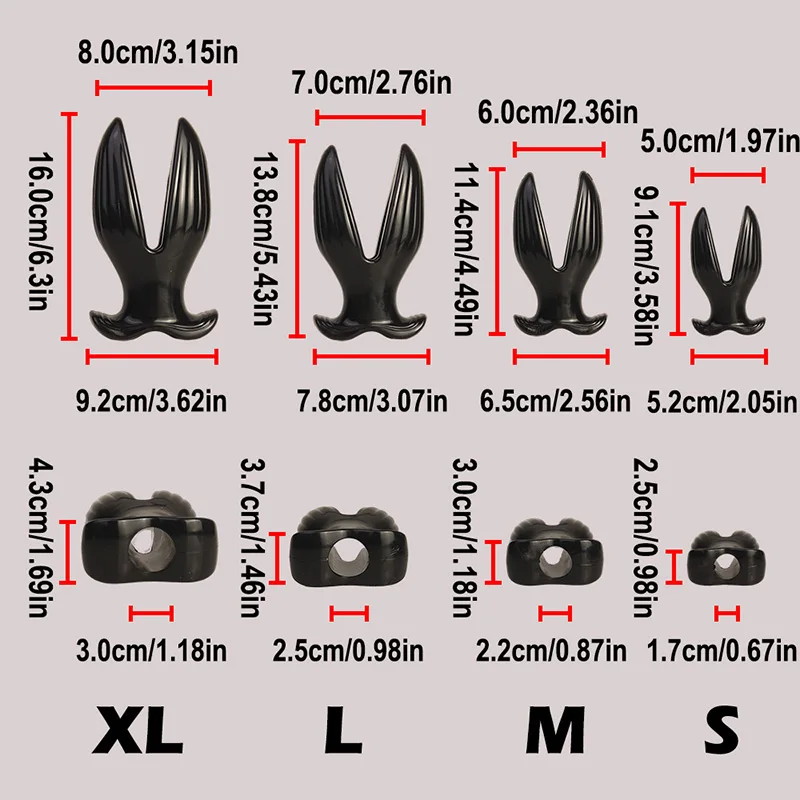 Peephole Anal Sex Toys,Hollow Speculum Peeking Anus Ass Butt Plug Expander Spreader, Tunnel Anus Dilation Analplug Buttplug