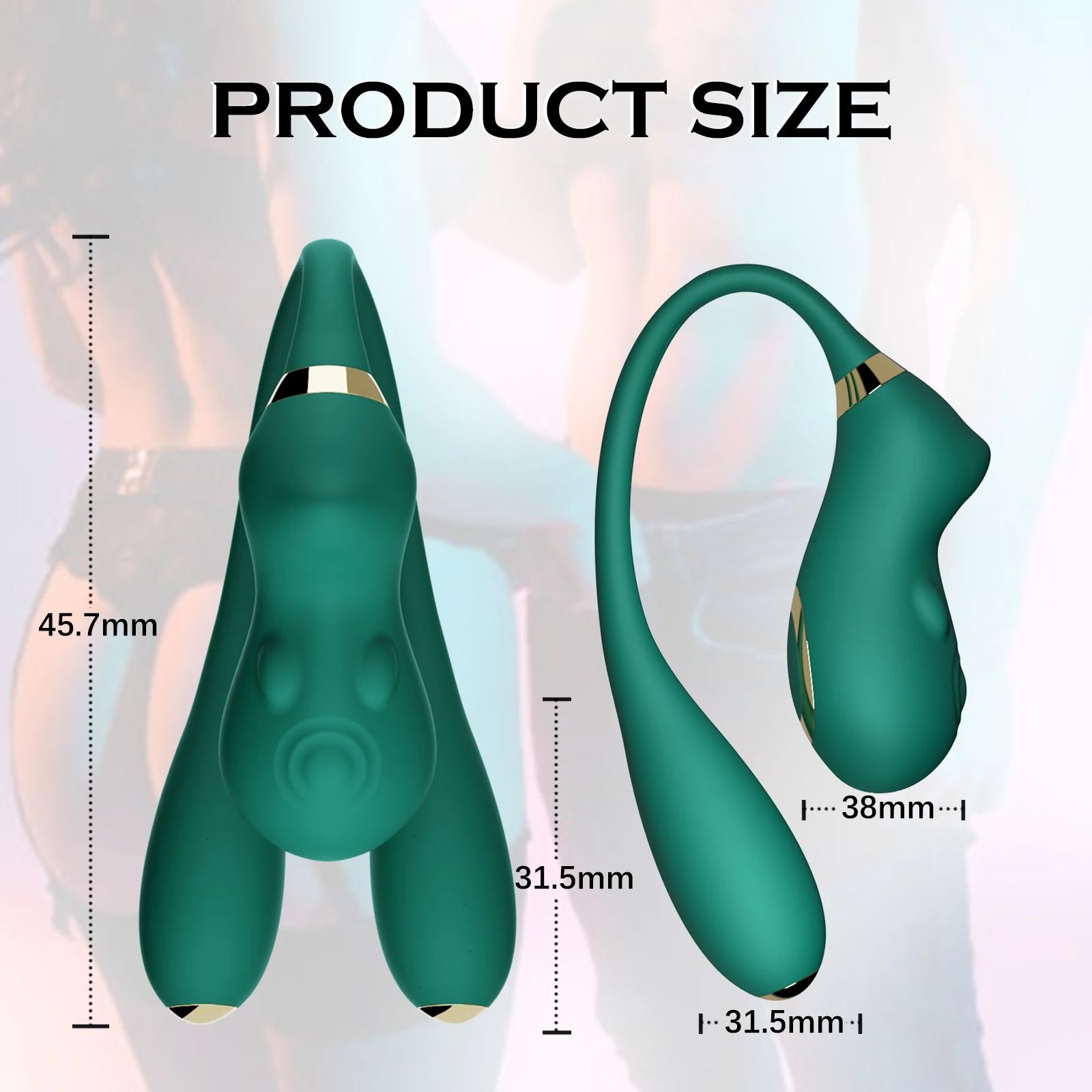 3-in-1 Anal Vibrators Double Dildo for Women G Spot Clitoris Stimulator Butt Plug Vibrating Eggs Wearable Sex Toys for Couple