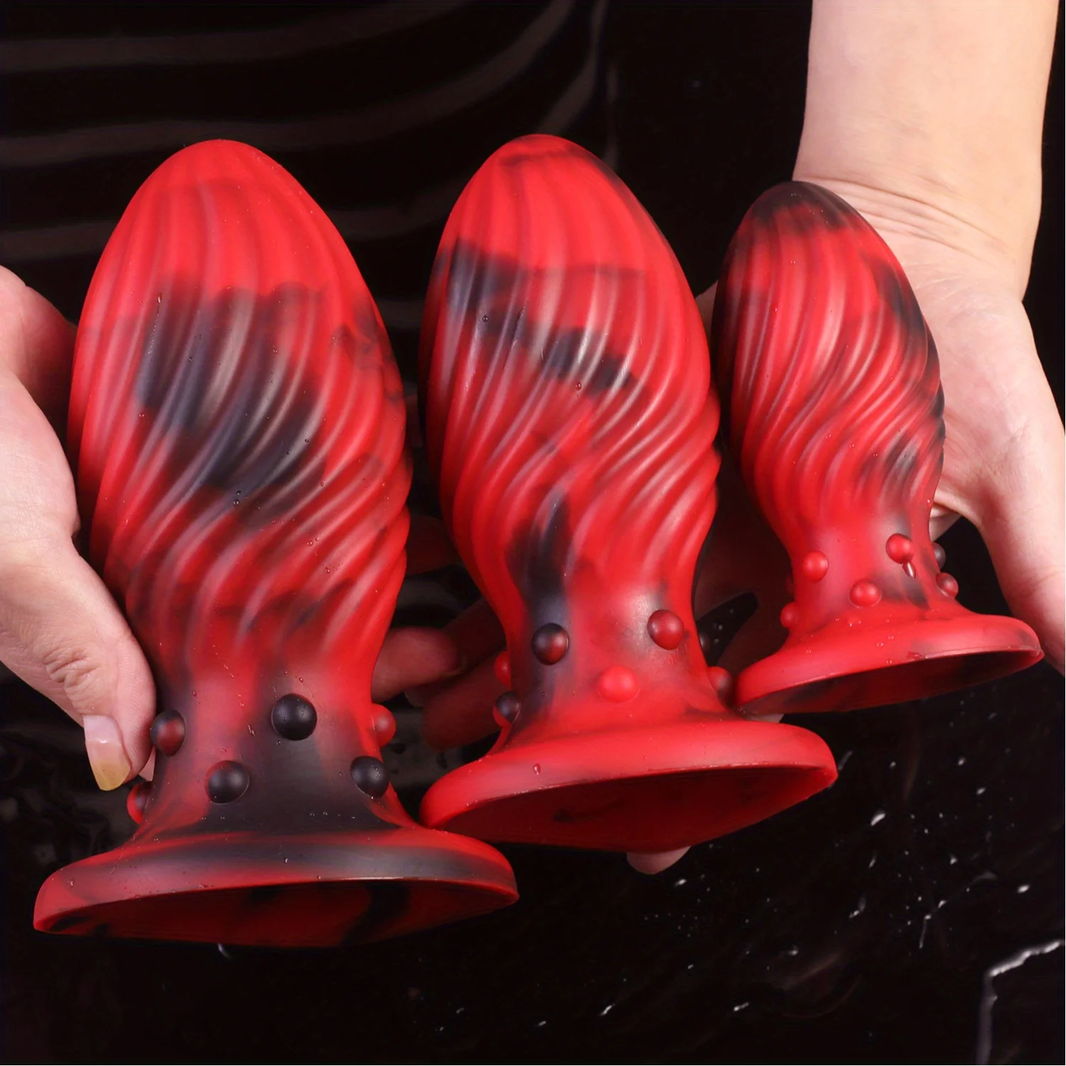 1pc Huge Anal Plug Adult Sex Toys Big Dildo Liquid Silicone Material No Any Smell Soft Butt Plug With Strong Suction Cup