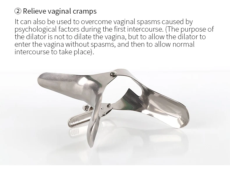 Vaginal Extender Speculum Duckbill Stainless Steel Gynecological Instruments Adult Women Extreme Private Parts Enema Sex Toys