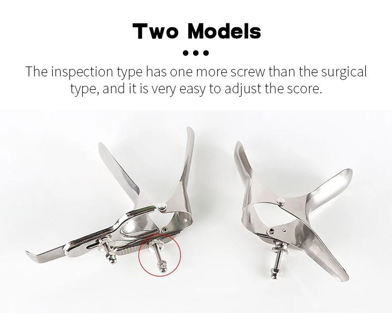 Vaginal Extender Speculum Duckbill Stainless Steel Gynecological Instruments Adult Women Extreme Private Parts Enema Sex Toys