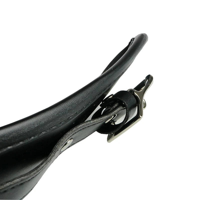 PU Leather Luxury Lock Fetish Slave Adult Sex Modeling Tool Restraint Hands and Legs Bondage