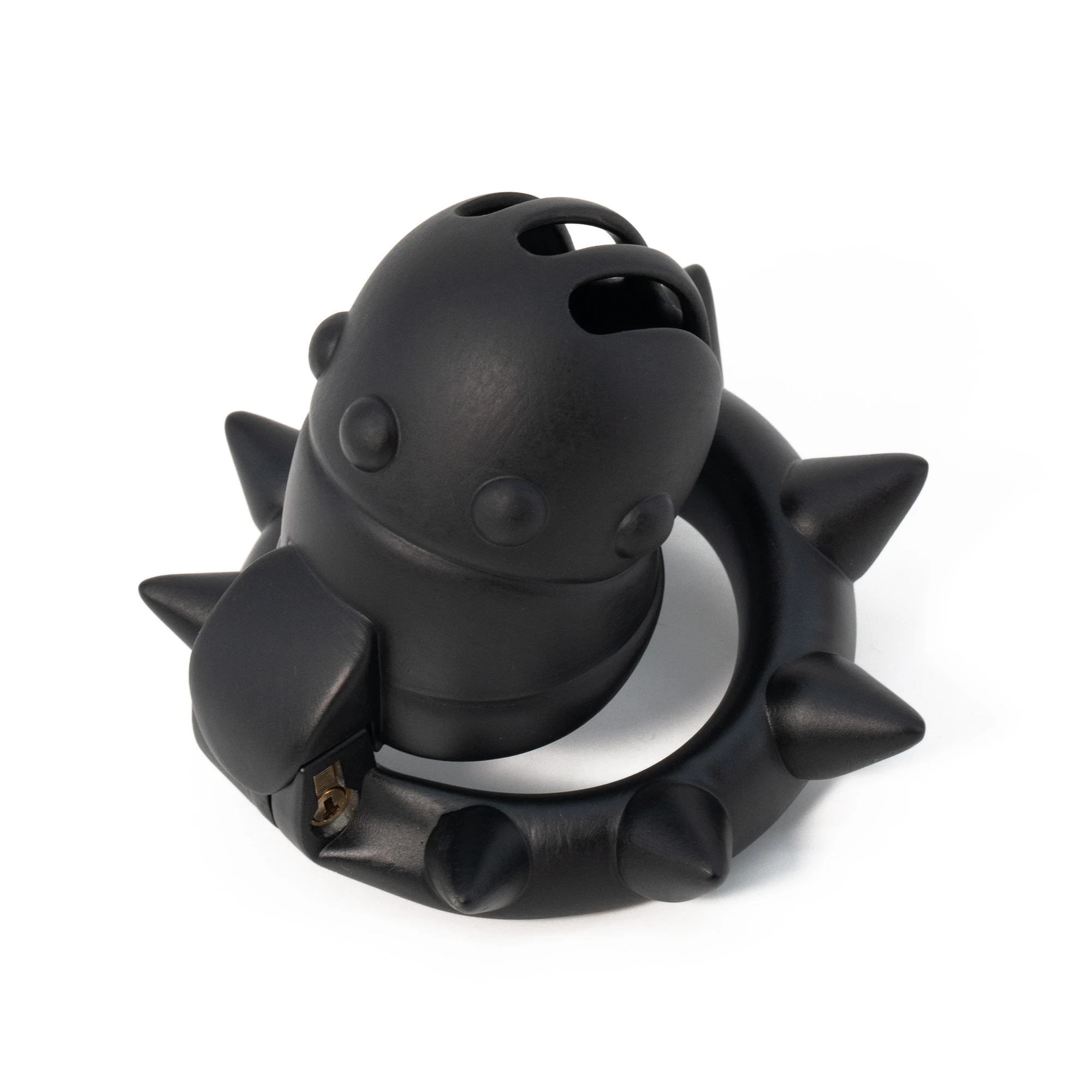 Spike cell modeling male chastity lock cb lock lower body restraint abstinence chastity device