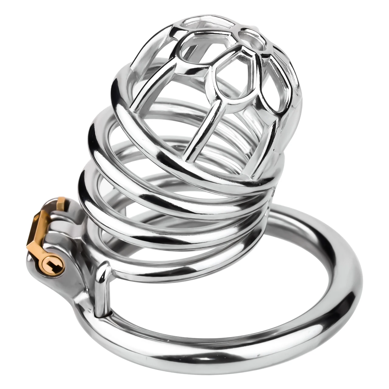 FRRK Full Hollow Chastity Cage Belt Dormant Built-in Cock Lock Role Playing Erotic Sex Toys Sexshop for Men Gay Penis Abstinence