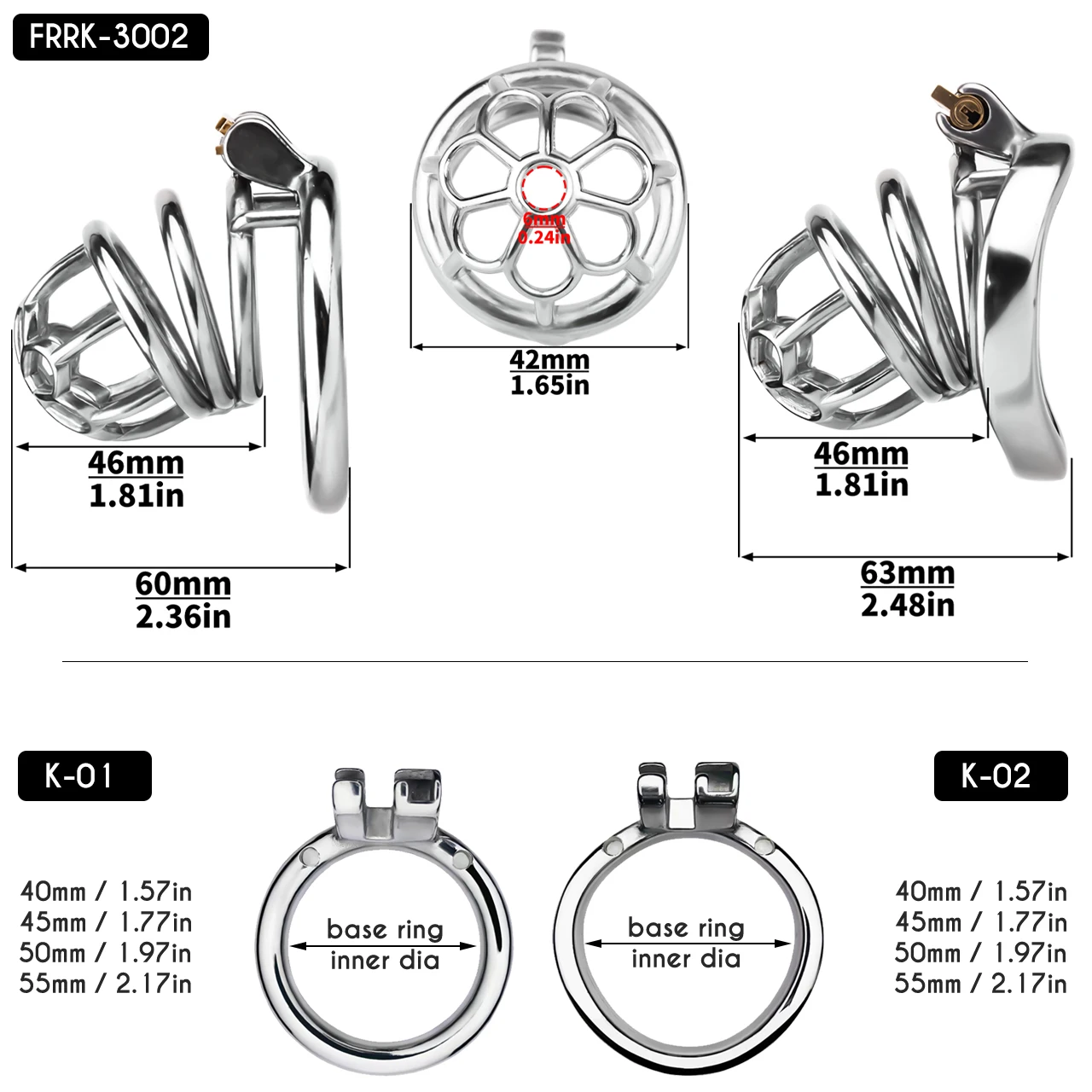 FRRK Full Hollow Chastity Cage Belt Dormant Built-in Cock Lock Role Playing Erotic Sex Toys Sexshop for Men Gay Penis Abstinence