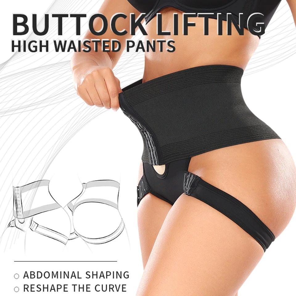 Cinta Modeladora Levanta Bumbum Controle Barriga Shapewear Butt Lifter Cintura Alta - Imagem 3