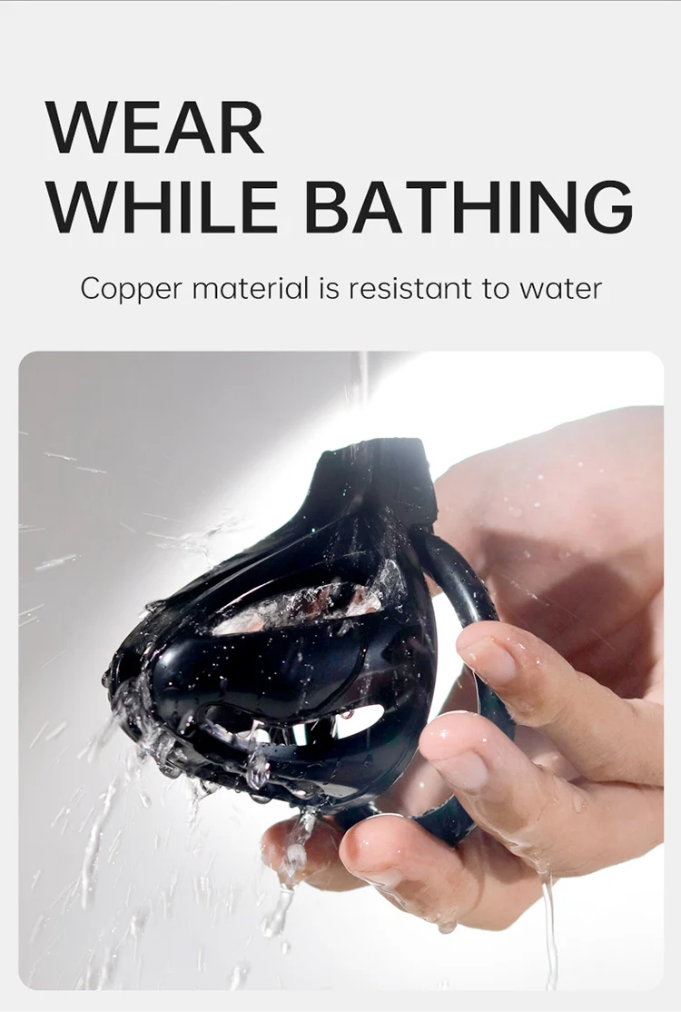 Long/Short Two Cages Male Chastity Cage Sex Toy with 4 Size Cock Rings Invisibility Equipment Props Restraint Device for Man Gay