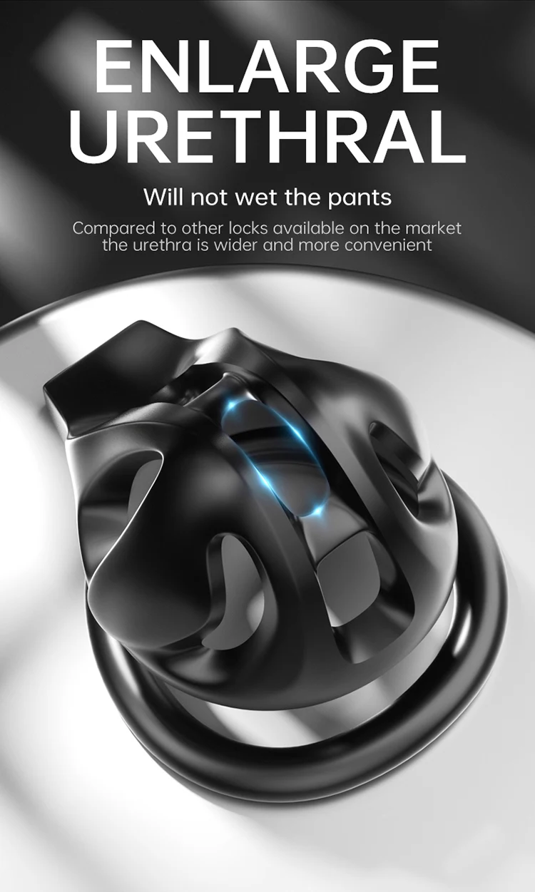 Long/Short Two Cages Male Chastity Cage Sex Toy with 4 Size Cock Rings Invisibility Equipment Props Restraint Device for Man Gay