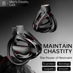 Cinto de Castidade Duas Gaiolas Long & Short