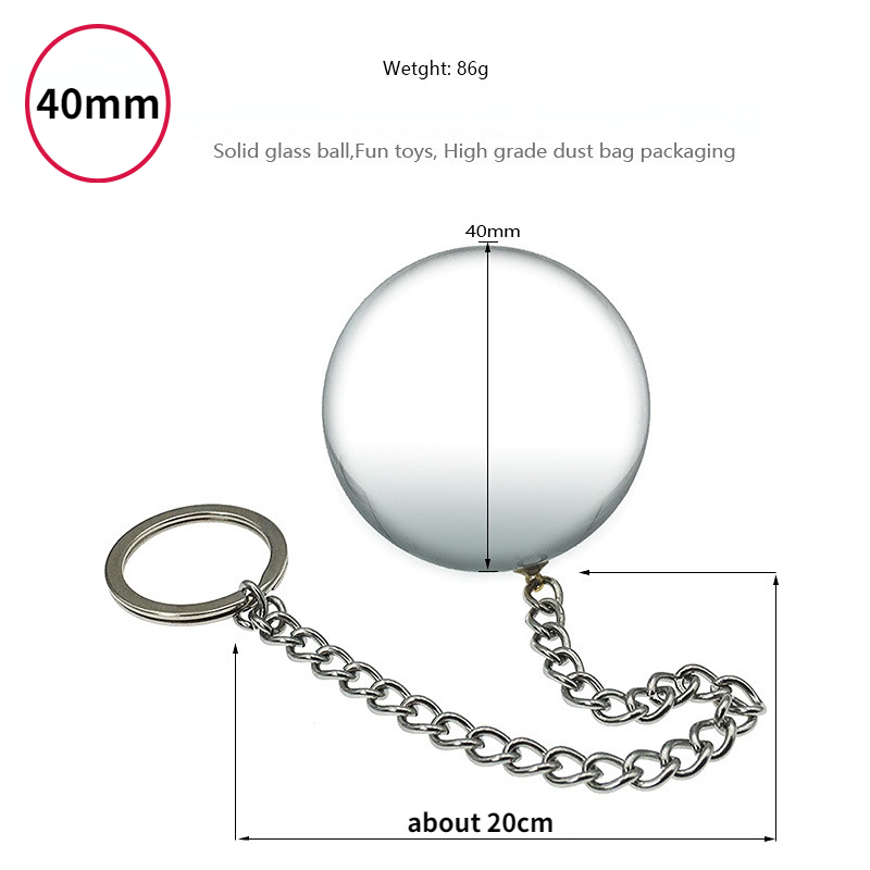 Crystal Glass Ball Anal Plugs Anal Dilator Pendant Ball Butt Plug Alternative Orgasm Daisy Stimulation Sex Tools Erotic Supplies