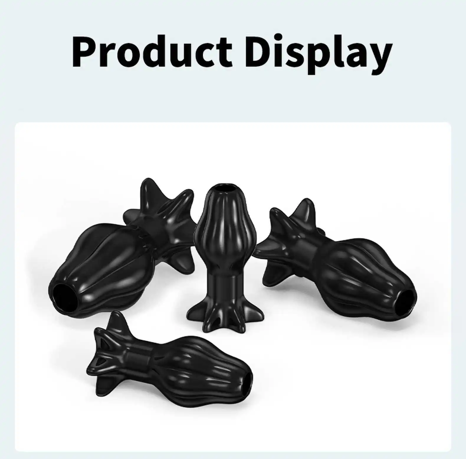 Silicone Butt Anal Plug 4 Sizes Anus Tunnel Vaginal Anchor Shower Enema Dilatador Dildos Bdsm Tool Men Masturbator Sex Toys