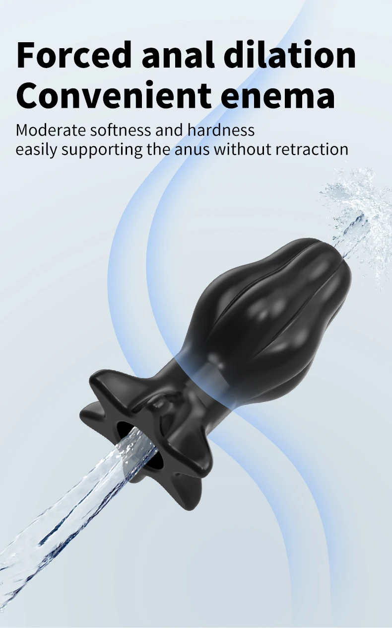 Silicone Butt Anal Plug 4 Sizes Anus Tunnel Vaginal Anchor Shower Enema Dilatador Dildos Bdsm Tool Men Masturbator Sex Toys