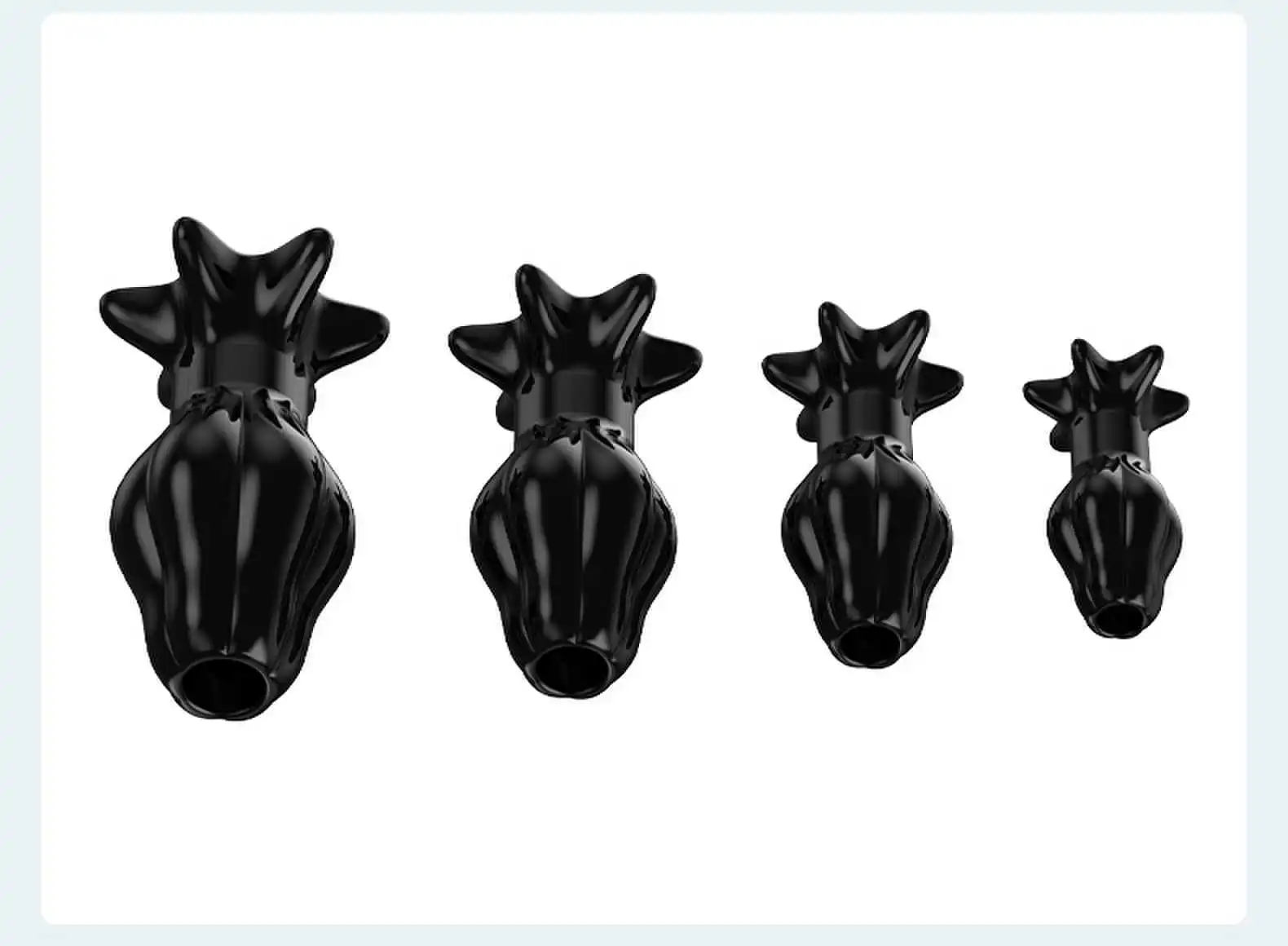 Silicone Butt Anal Plug 4 Sizes Anus Tunnel Vaginal Anchor Shower Enema Dilatador Dildos Bdsm Tool Men Masturbator Sex Toys