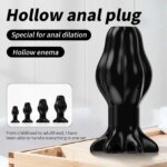 Plug Anal Oco Enema Dilatador Silicone 4 Sizes Buttplug
