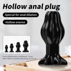 Plug Anal Oco Enema Dilatador Silicone 4 Sizes Buttplug