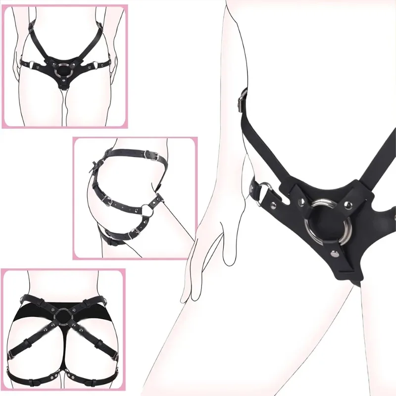 Arnês Ajustável Cinta Peniana Female Belt Strap On