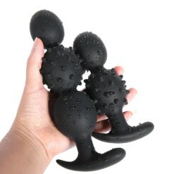 Plug Anal Spike Ball Contas Anal Beads Butt Plug