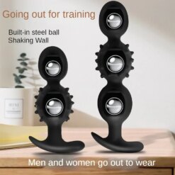 Alternative view of Plug Anal Spike Ball Contas Anal Beads Butt Plug