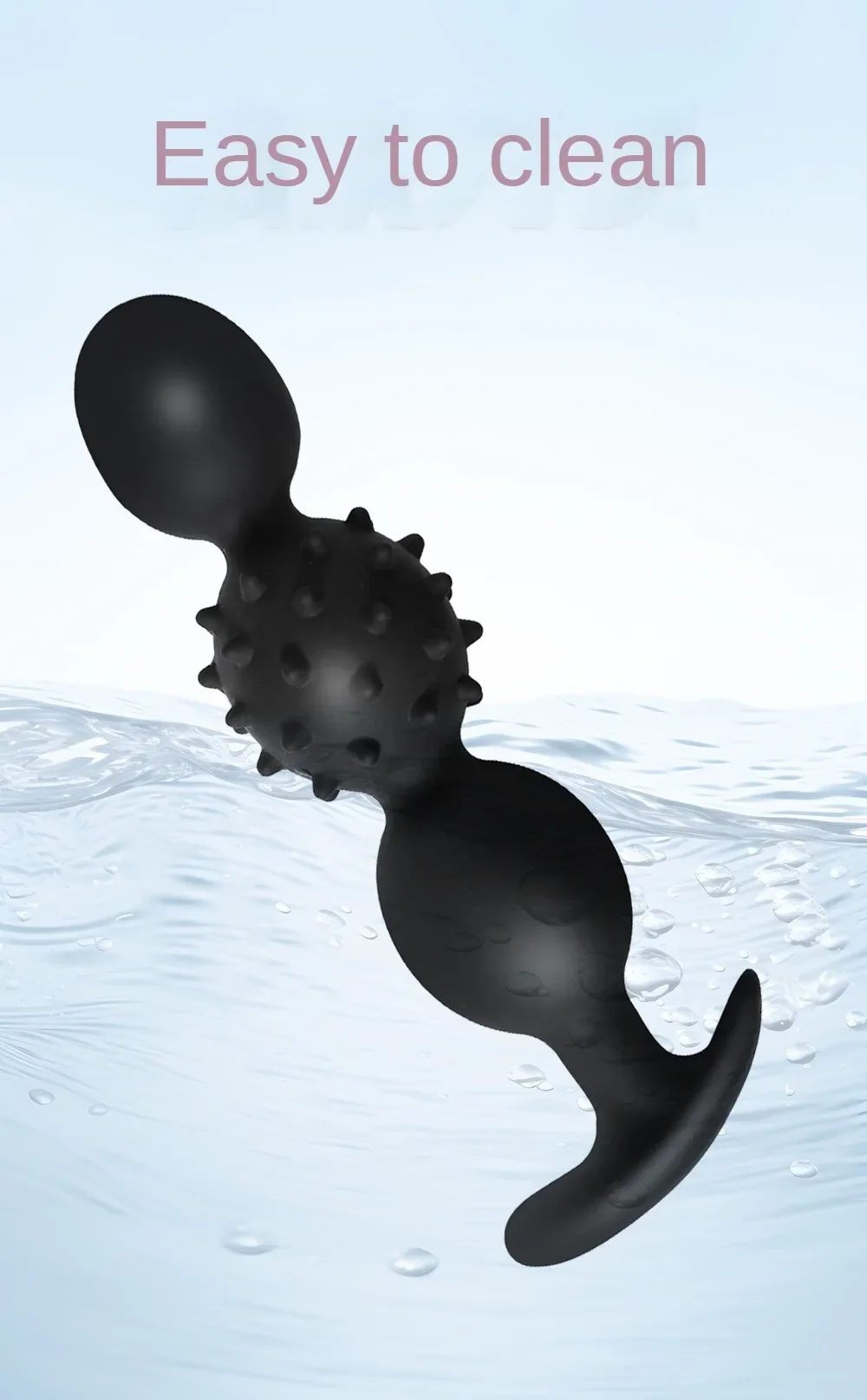 Big Silicone Anal Beads Butt Plug Built in ball Prostate Massage Masturbation Sex Toys for Women Men Gay Couples Adult Games