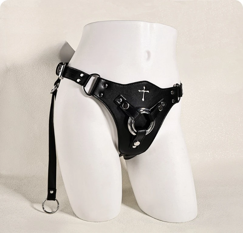 Adjustable Strap on Harness Wearable Strapless Pegging Harness for Couples Lesbian Adult Sex Toy Suitable for Almost Any Dildo