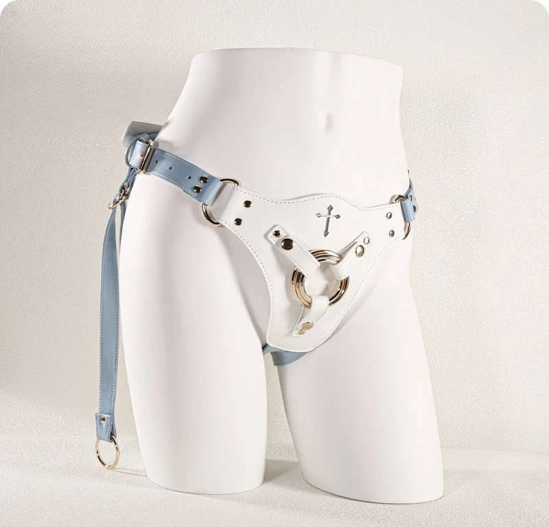 Adjustable Strap on Harness Wearable Strapless Pegging Harness for Couples Lesbian Adult Sex Toy Suitable for Almost Any Dildo