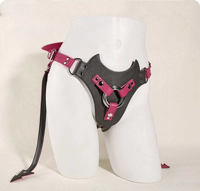 Adjustable Strap on Harness Wearable Strapless Pegging Harness for Couples Lesbian Adult Sex Toy Suitable for Almost Any Dildo