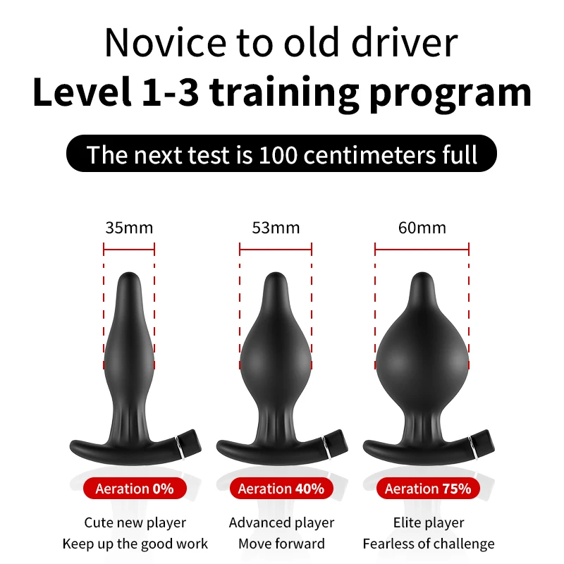 Plug Anal Inflável Choque Elétrico com Controle Remoto - Imagem 5