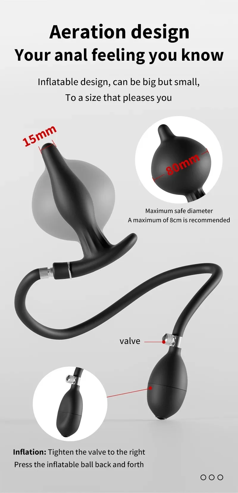 Inflatable Electric Shock Anal Plug Anal Dilation Couple DBSM G-spot Prostate Massage Backyard Masturbator Adult Sex Toy 성인용품18+ Inflatable Electric Shock Anal Plug Anal Dilation Couple DBSM G-spot Prostate Massage Backyard Masturbator Adult Sex Toy 성인용품18+