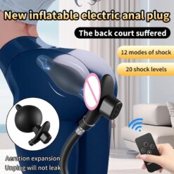 Alternative view of Plug Anal Inflável Choque Elétrico com Controle Remoto