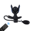 Plug Anal Inflável Silicone Choque Elétrico com Controle remoto