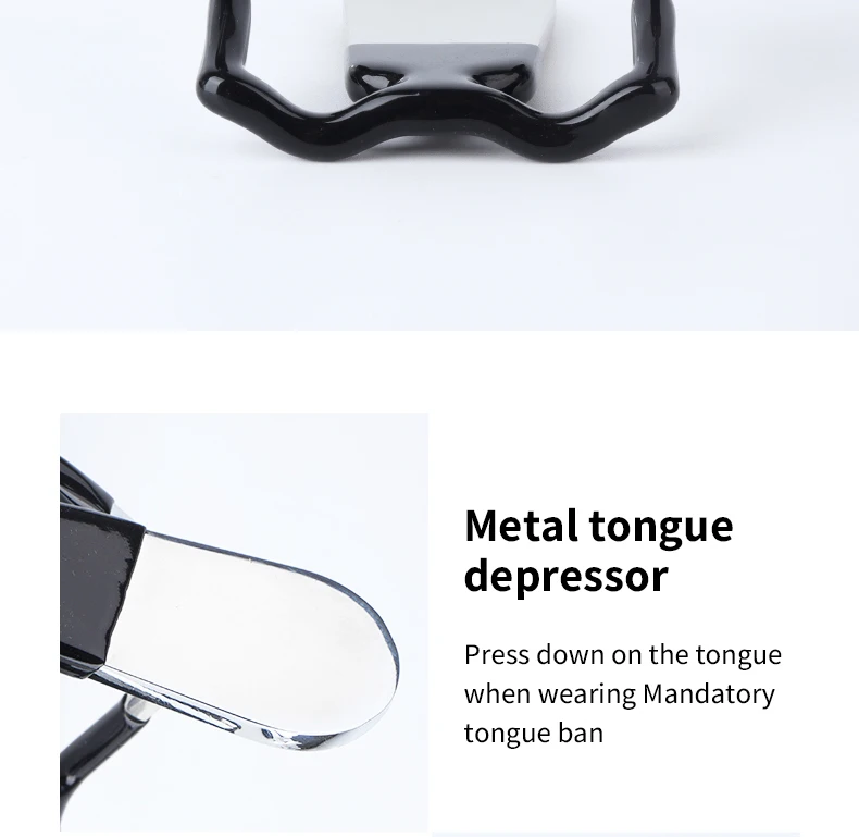 Mouth Plug Adjustable Metal BDSM Gag Mouth Restraint with Tongue Press Open Mouth Gag Fetish Ball Gag Adult Mouth Sex Toy Mouth Plug Adjustable Metal BDSM Gag Mouth Restraint with Tongue Press Open Mouth Gag Fetish Ball Gag Adult Mouth Sex Toy