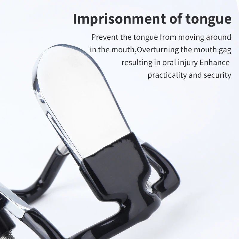 Abridor de Boca Ajustável Restritor Língua Mouth Opener Gag - Imagem 2