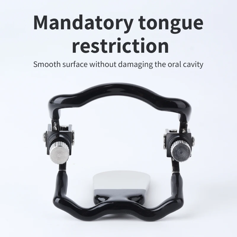 Abridor de Boca Ajustável Restritor Língua Mouth Opener Gag