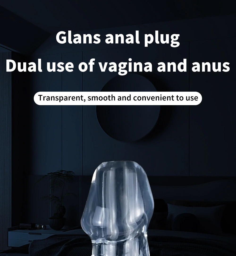 Hollow Anal Butt Plug Tunnel Anal Trainer Stimulation Vagina Anus Dilator Enema Butt Plug BDSM Toys Sex Toys for Adult