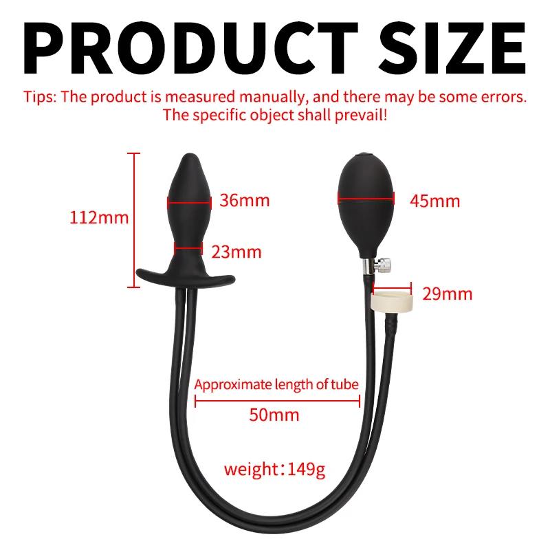 Water Squirt Inflatable Anal Plug Expander Enema Training Butt Plug Anus Dilator Ass Douche Bdsm Sex Toy for Men Gay Water Squirt Inflatable Anal Plug Expander Enema Training Butt Plug Anus Dilator Ass Douche Bdsm Sex Toy for Men Gay